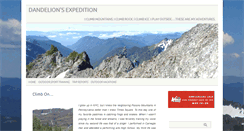 Desktop Screenshot of dandelions-expedition.com